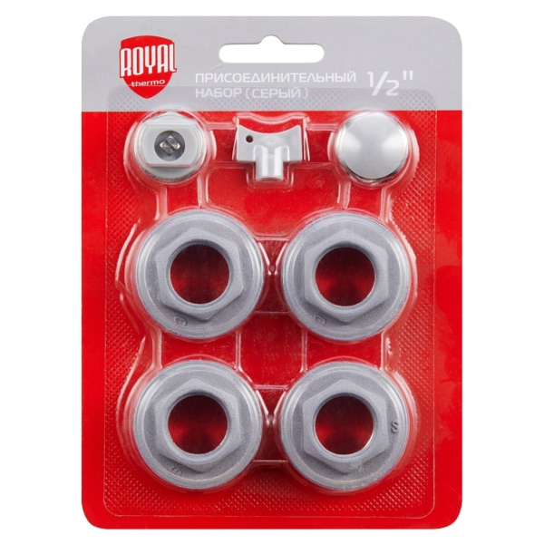 Набор присоединительный Royal Thermo 1/2" silver (Новый) Набор присоединительный Royal Thermo 1/2" silver (Новый)