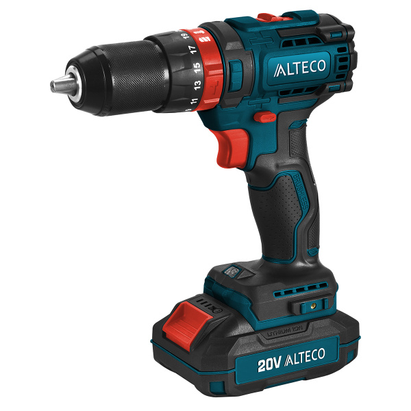 Дрель шуруповёрт ALTECO аккумуляторная ударная бесщеточная CID 1813 Li BL