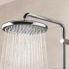 Душевая система GROHE Vitalio Start 26677000 250 CUBE с термостатом настенного монтажа круглый