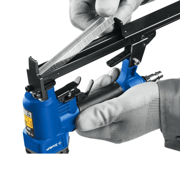 Пневматический степлер (скобозабиватель) ЗУБР 53F-13, скобы тип 53F (6-13 мм), Профессионал