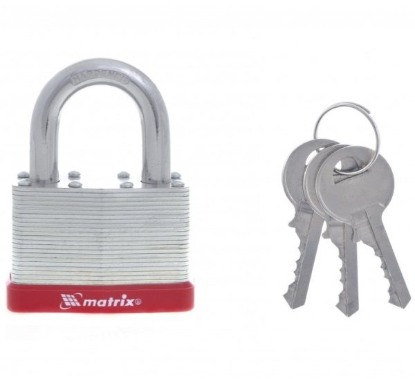 Замок навесной, 65 мм// Matrix