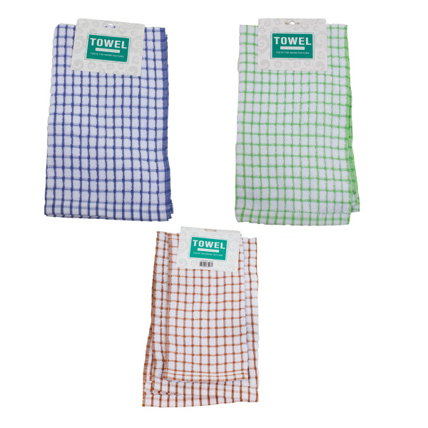 Набор полотенец 2шт 40х60 см, 30х30 см цвета в ассортименте FY-8