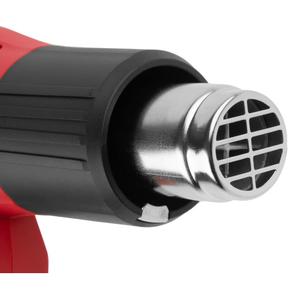 Термовоздуходувка WORTEX HG 6020-1 в чем. + набор сопл 2000 Вт, 2 скор., 350-600 °С, арт.0334327