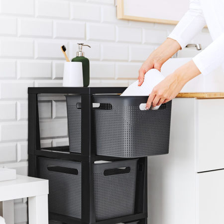 Комод ROTHO BRISEN 3 секции, антрацит