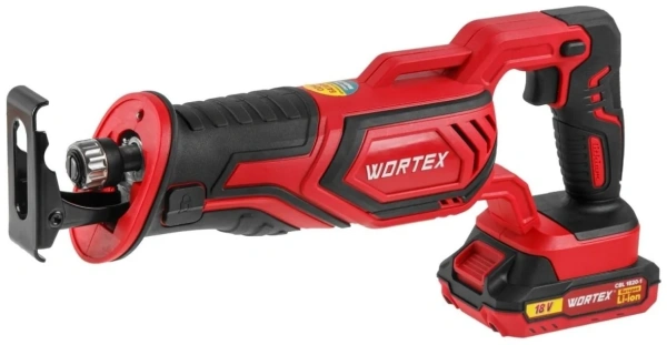 Пила сабельная аккумуляторная WORTEX CSR 1118 E в кор. ALL1 МЕГА АКЦИЯ 18В, 1 акк., 2 Ач, дер. 115 м