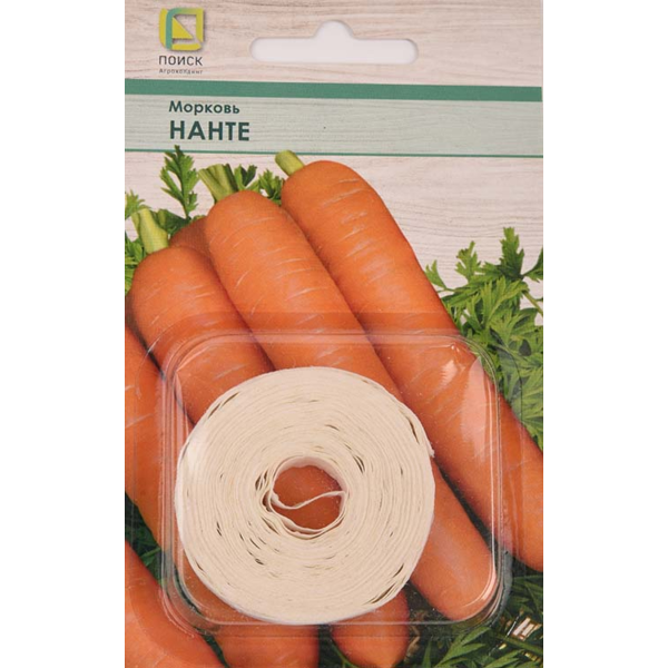 Семена Морковь (Лента) Нанте ЦП 8м Поиск