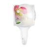 Крючок White orchid 4х2,5х7,5 см белый/розовый