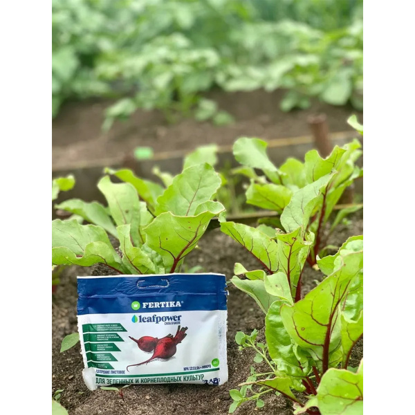 Удобрение минеральное Fertika Leaf POWER для зеленых и корнеплодных культур. 50 гр.