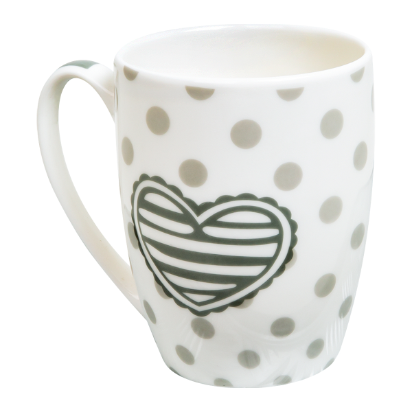 Кружка Heart 350 мл 4 диз в ассортименте SDM001-3979 PRC