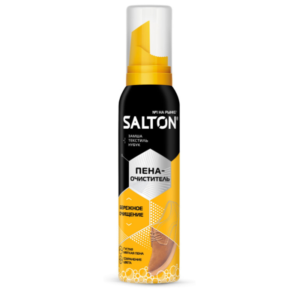 Пена-очиститель Salton д/изд. кожи и ткани 150 мл. Пена-очиститель Salton д/изд. кожи и ткани 150 мл.