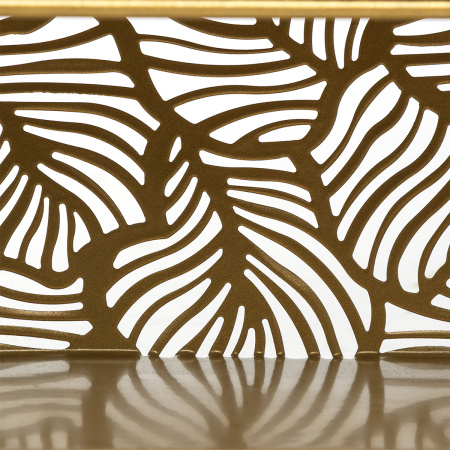 Полка настенная Atmosphera 39,3х10,5х36 см золото 166731B