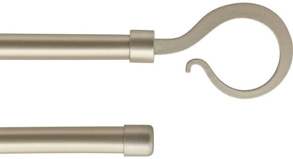 Карниз телескопический двойной Luance ATELIER  210-380 см D19 матовое золото 7968210980