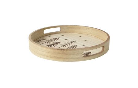 Набор подносов новогодних Kaemingk D 34,5 см 707772