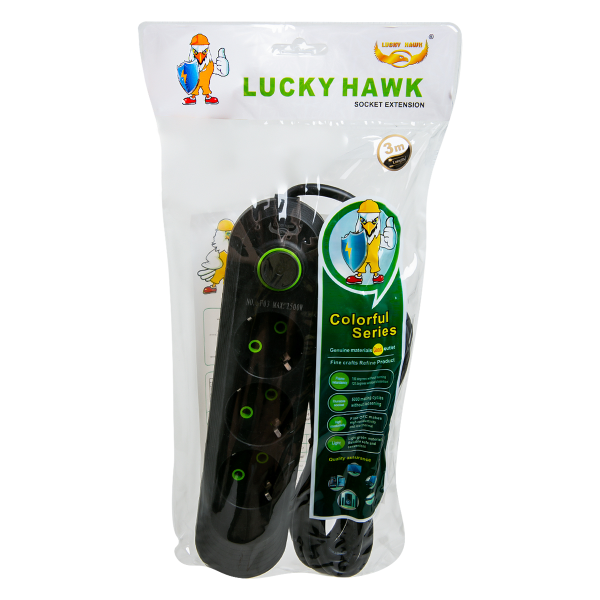 Удлинитель F03-3 (3м черный)