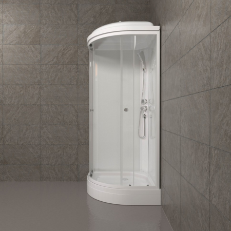 Душевая кабина Triton Экстра 88*88 А, 1/4 низкий подд. ПД30, ДН4, КС121, КН10, ЗС31, СТ28, КР19.(сиф