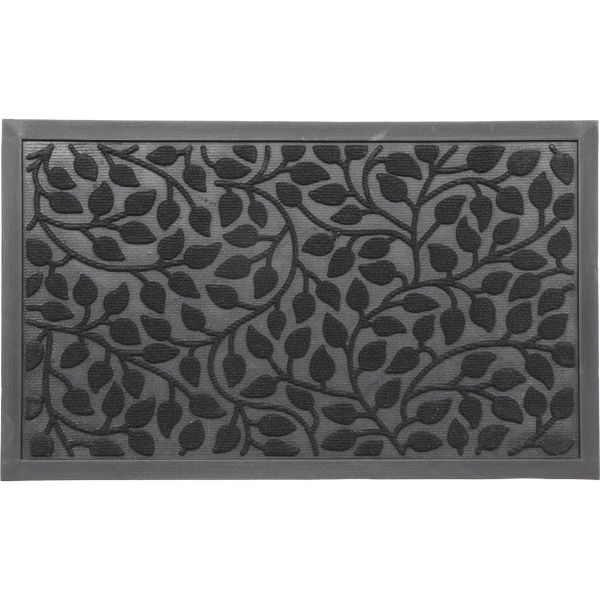 Коврик придверный Luance FEUILLAGE 45х75 см черный 1474095
