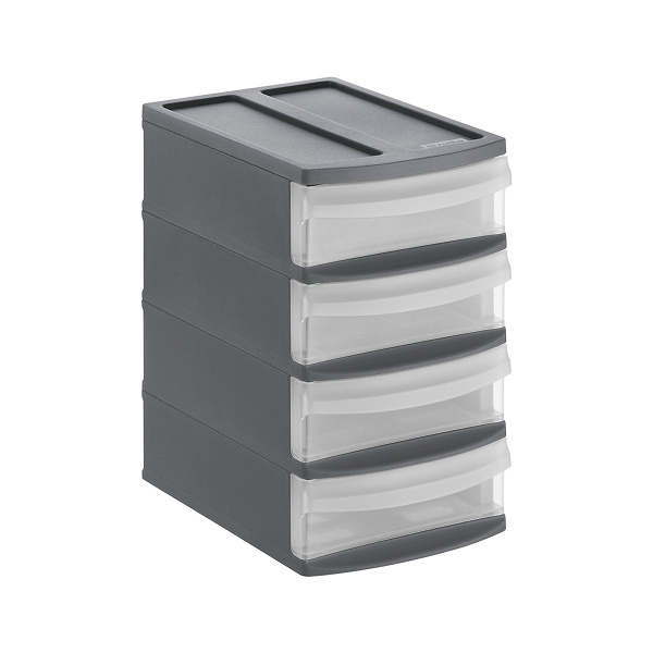 Модульный контейнер ROTHO с выдвижным ящиком XS антрацит