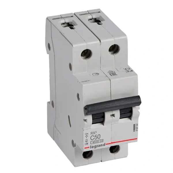 Автомат Legrand RX3 ВА 2Р С 50А 4,5ka 419702 Автомат Legrand RX3 ВА 2Р С 50А 4,5ka 419702