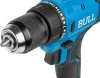 Дрель-шуруповерт аккумуляторный BULL SR 1803 в чем. XLTpro БЕСЩЕТ., 2x2 А*ч, 18 В, 45 Н*м, БЗП 10 мм