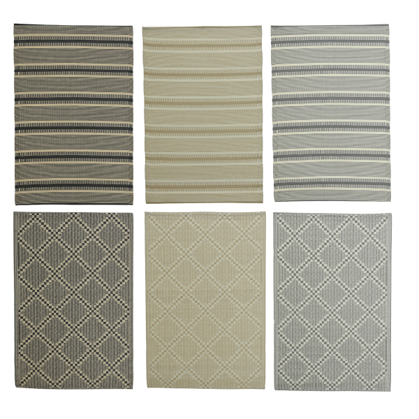 Коврик для террасы Kaemingk 180х120 см 6 цв.в ассорт. 891799