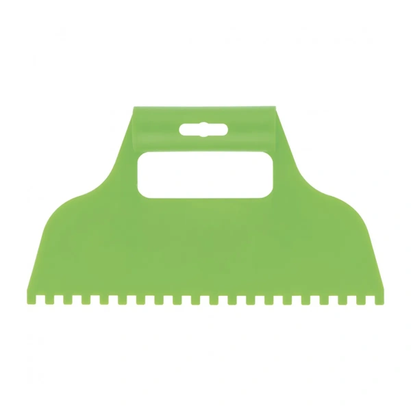 Шпатель для клея, пластмассовый, зубчатый 6х6 мм// Сибртех