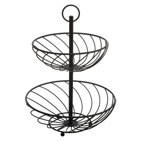 Фруктовница  5Five 2 ярусная Twist 27х38 см 160621B Фруктовница  5Five 2 ярусная Twist 27х38 см 160621B