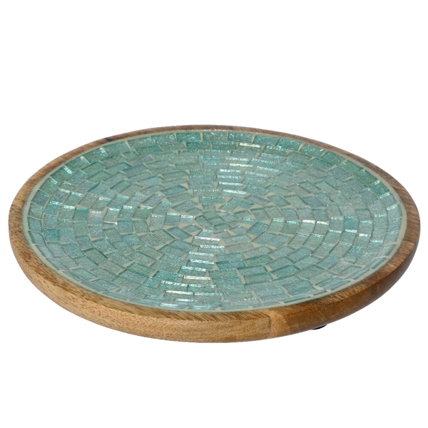Тарелка декоративная Holiday Breeze mosaic 30х2 см 863836 Kmg Тарелка декоративная Holiday Breeze mosaic 30х2 см 863836 Kmg