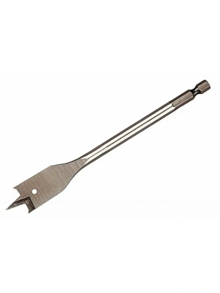 Сверло перьевое по дереву "ЭКСПЕРТ" 144-152-35 шестигранный хвостовик 1/4", L 152мм, d 35мм(1шт/уп)