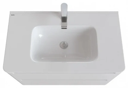 Тумба IDDIS с умывальником, подвесная, 80 см, белая, Edifice, IDDIS, EDI80W0i95K