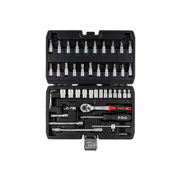 Набор головок и бит 46 пр. 1/4" PRO STARTUL STUTTGART (PRO-046S), арт.PRO-046S