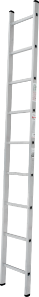 Лестница алюминиевая, односекционная, 1х9