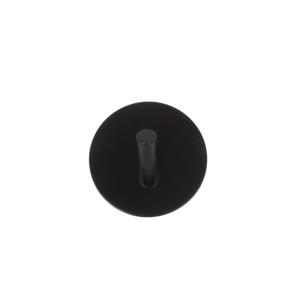 Крючок для ванной комнаты 6cm черный металл BHK0080AA