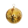 Шар елочный Koopman 15 см зеркальная мозаика, золото  AAE130680