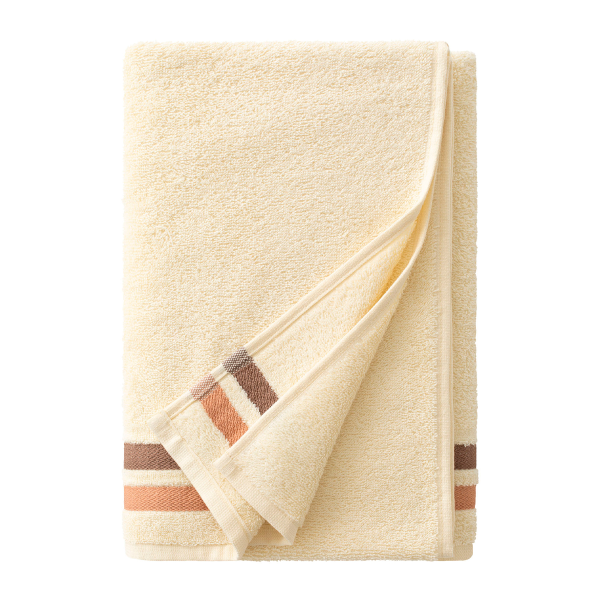 Полотенце Самойловский Текстиль Исландия 33х70 см ванильный с бордюром