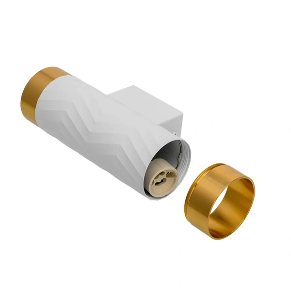 Светильник накладной WOLTA WSL-GU10/W09WG под лампу GU10 Белый / Золотой LINEA