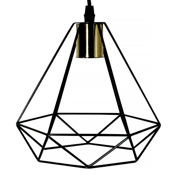 Светильник подвесной F4997/3 E27 200*200mm Black