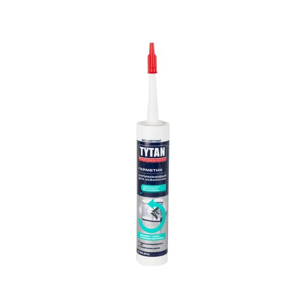 TYTAN герметик для аквариума и стекла (280 мл-310 мл) беcцветный (КНР)