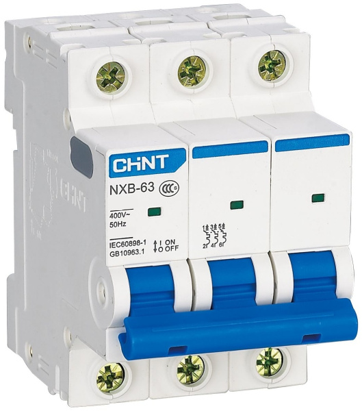 Авт. выкл. NXB-63S 3P 50А 4.5kA х-ка C (R)