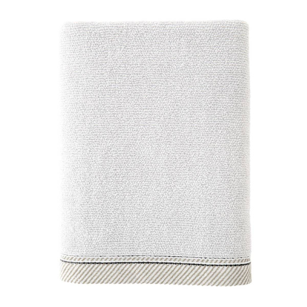 Полотенце Verossa Fjord 70х140 см белый /бордюр 788449