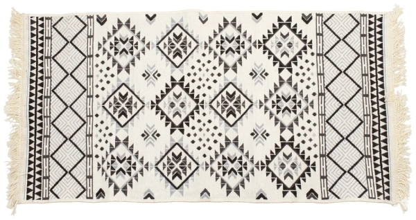 Коврик KILIM GOLD 60x120 см хлопок, серый U60031