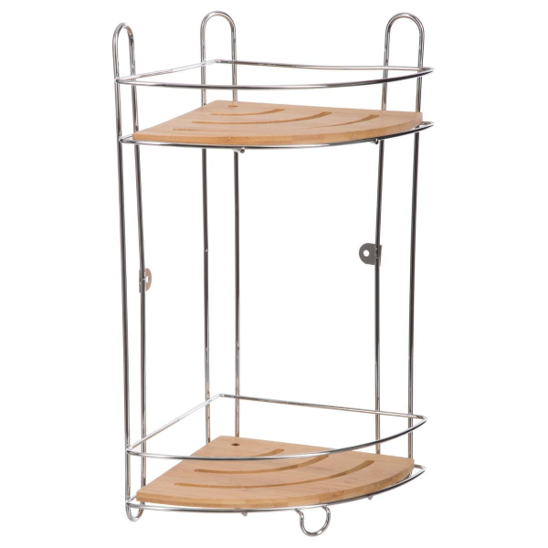 Полка для ванной комнаты 5Five 2х ярусная 140740