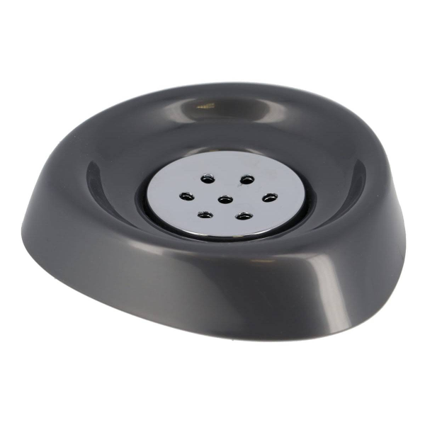 Мыльница Tendance пластик серый 6418180