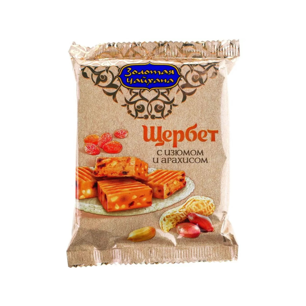 Щербет с арахисом и изюмом 140г/28