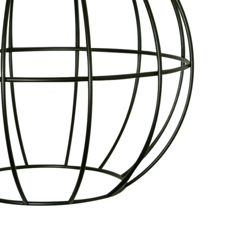 Светильник подвесной 1074/3 E27 190mm*150mm Black