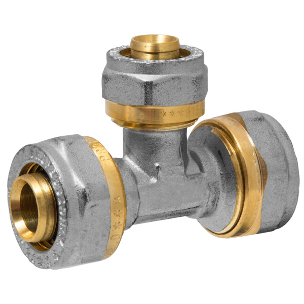 Тройник переходной 20х16х20 ц/ц/ц RC, MP-У