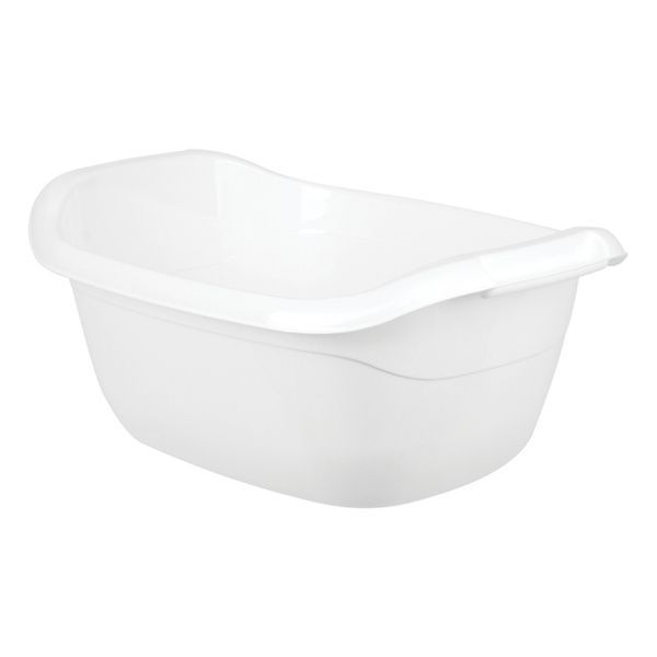 Таз овальный IDEA 22л белый М 2546