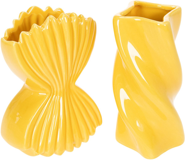 Ваза доломит Decoris Глазурь Н16 см 2 вида в ассортименте 873463 Kmg