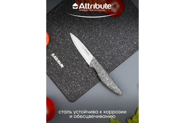 Нож для фруктов ATTRIBUTE STONE 9см AKS104