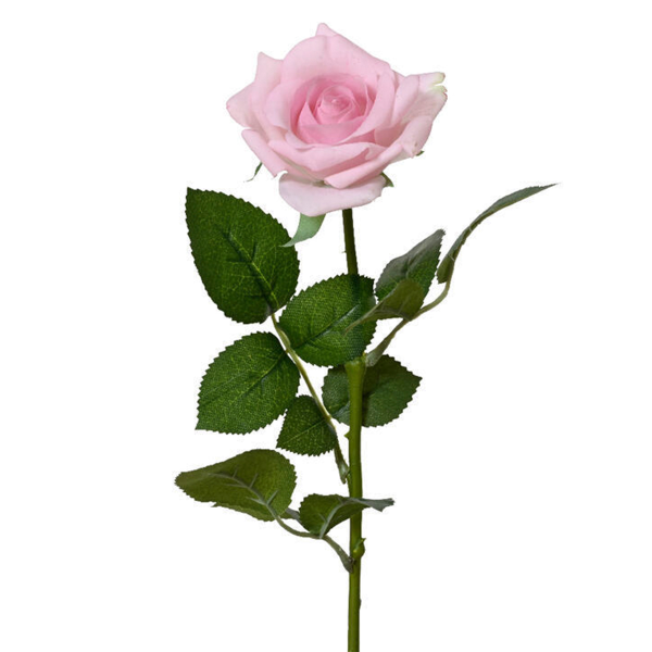 Растение искуственное Роза real touch Н55 см сирень 860380 Kmg