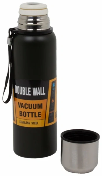Термос Double Wall 1000 мл, черный TN-616-1000 CN